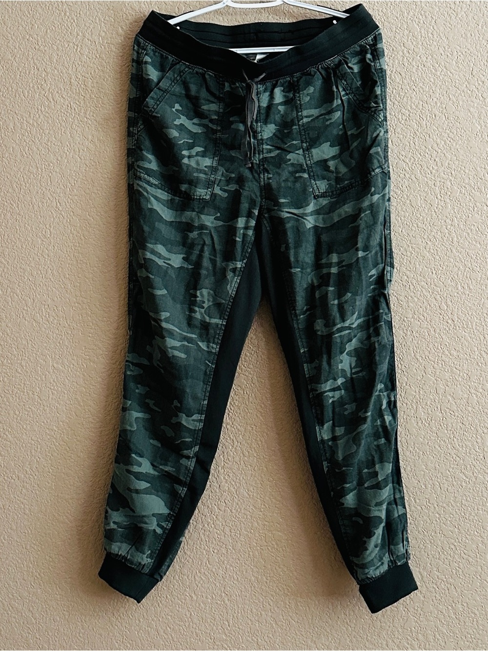 Seven7 Boys Green Camouflage Jogger Pants